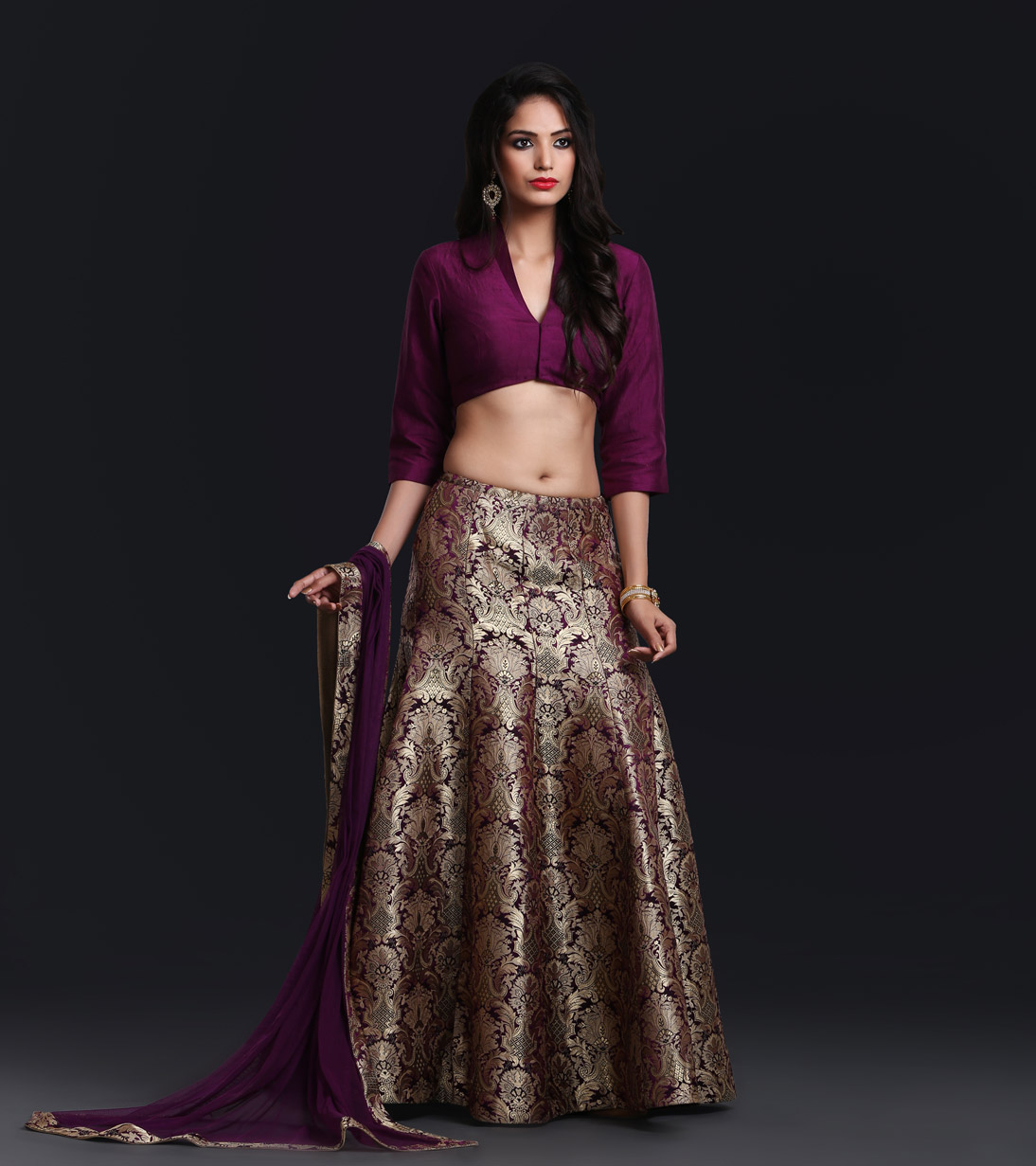 https://studioivey.com/wp-content/uploads/2020/02/Purple-Brocade-Silk-lenga-skirt-with-silk-blouse-Front-1.jpg